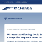 Voorbeeld van het Pantaenius-artikel over ultrasone antifouling