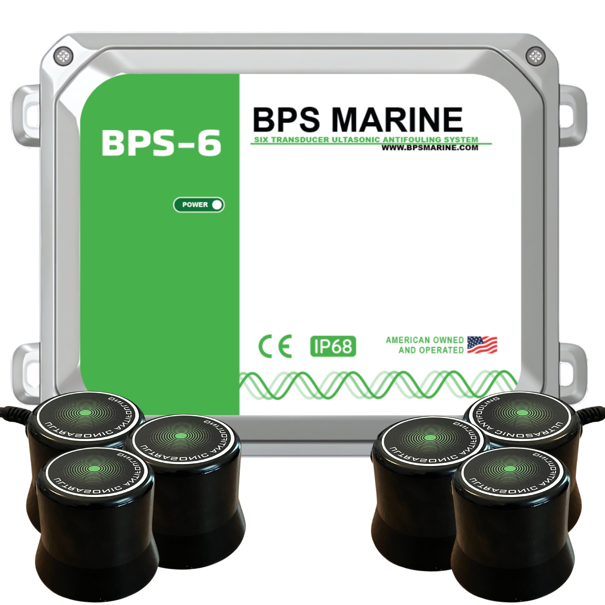 BPS-6 ultrasoon antifouling systeem