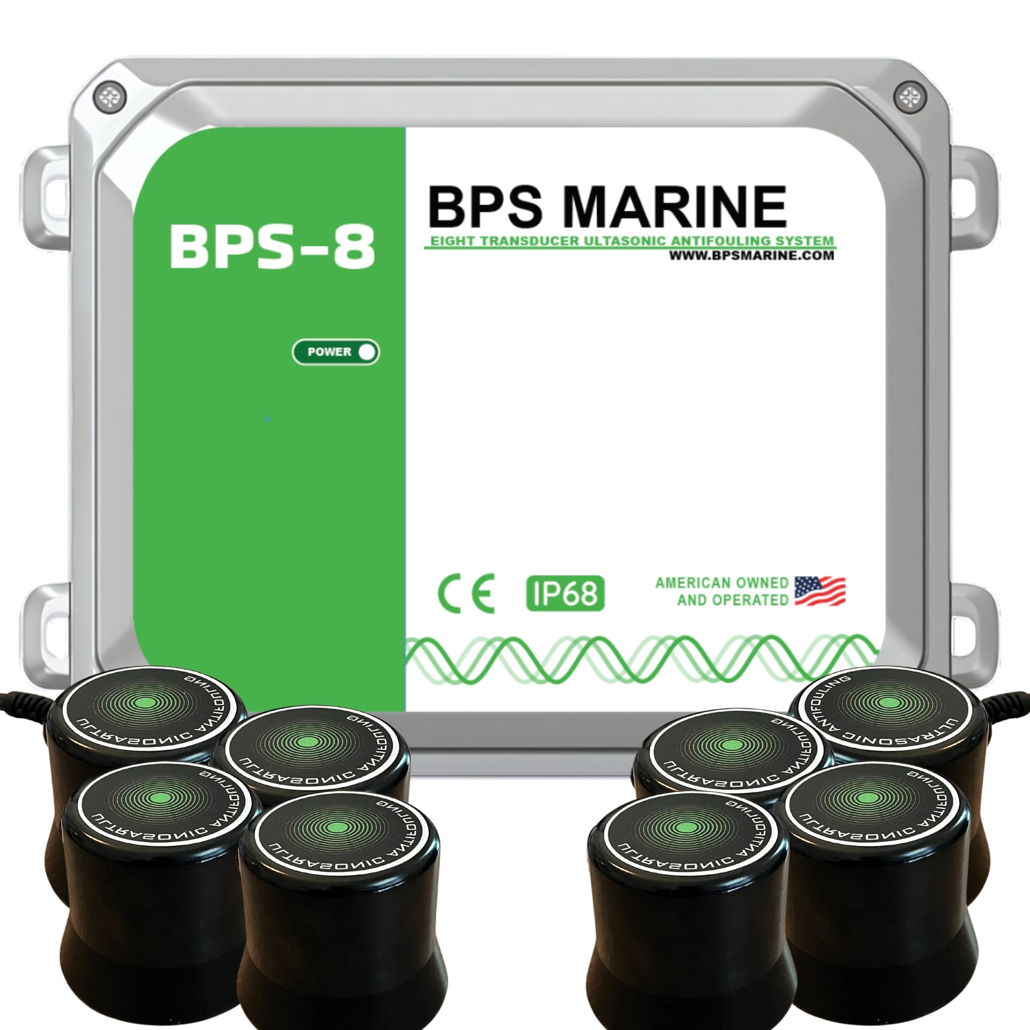 BPS-8 ultrasoon antifouling systeem